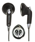 Panasonic Black Stereo Earbuds with Twin XBS Ports
