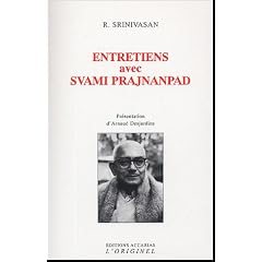 Entretiens avec Svami Prajnanpad