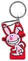 Happy Bunny 'Kiss My Behind' Plastisol Key Chain