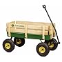 Learning Curve John Deere - 36" Steel Wagon with Wooden Stake Sides