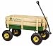 John Deere - 36 in. Steel Wagon with Wooden Stake Sides