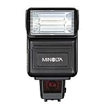 Minolta 2500HS (D) Maxxum Flash with Case for Dimage A1, Z1, 7Hi, 7i, 7, 5, 5D & 7D Cameras