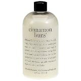 philosophy 3-in-1 ultra rich shampoo, bubble bath & body wash, cinnamon buns 16 fl oz (473.1 ml)