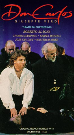 CD-Charts  DVD : Verdi - Don Carlos / Pappano, Alagna, Hampson, Theatre du Chatelet