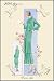 Art Poster, Emerald Dress for a Sunday Brunch - 18.75 x 27.5