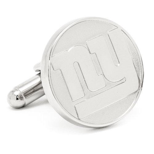 NFL New York Giants Silver Edition Cufflinks