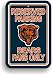Chicago Bears NFL Reserved Parking Sign