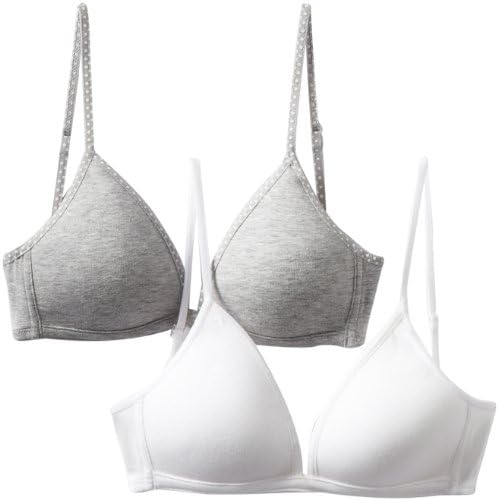 Maidenform Big Girls'  2 Pack Molded Triangle Bra