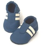 Krabbelschuhe / Softlederschuhe SPORTI - königsblau, Größe 18/19