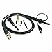 TPI P250B Non-Switchable Passive Oscilloscope Probe, 250 MHz Bandwidth, x10 Attuenation, 1.2m Cable Length