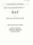 Dat-Dental Aptitude Test: Annotated Answers, Practice Examination #1