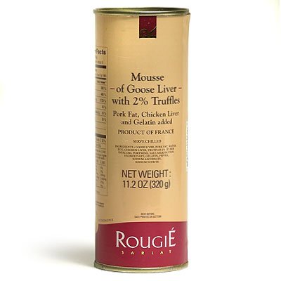 Rougie Mousse of Goose Foie Gras Fully Cooked with 2% Truffles 11.2 oz (320 g) by Goose Foie Gras