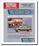 Chilton Total Car Care Software for General Motors Trucks, SUVs, and Compact Vans 1980-1999 (2 CD Set in Jewel Case)