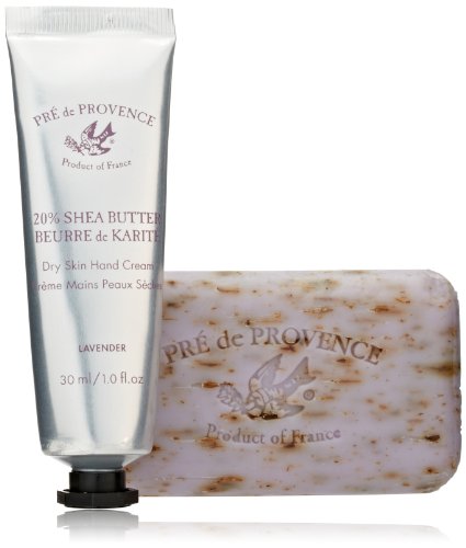 Pre de Provence Soap, with Hand Cream, Lavender, 6.6 ounces Bag