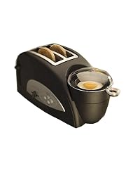 Back to Basics TEM500 Egg-and-Muffin 2-Slice Toaster and Egg Poacher