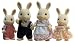 Toys : Sylvanian Families Rabbit Family