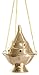 Brass Hanging Censer/Charcoal Incense Burner - 4.5