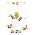 Angel and Sun Childrens Mobile