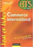 Commerce international BTS 1e et 2e années