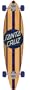 Santa Cruz Skate Mahaka Blue Sk8 Complete Skate Boards, 9.9 x 43.5-Inch