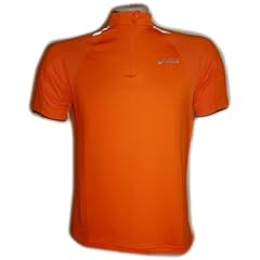 Asics Laufshirt Centauri Tech Jersey  Zip Herren 0501 Art. 681132 orange