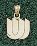 Anderson Jewelry Utah Utes Interlocking Gold Charm