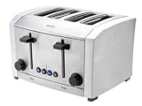 Krups TT9340 Semi Pro All-Metal 1500-Watt 4-Slice Toaster