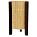 Best Indirect Mood Lighting - 13" Kago Japanese Design Bamboo Matchstick Asian Lantern - Walnut