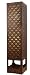 Fleur de Lis Rectangular Floor Lamp