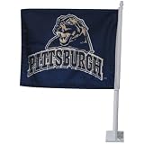 Pittsburgh Panthers Navy Car Flag