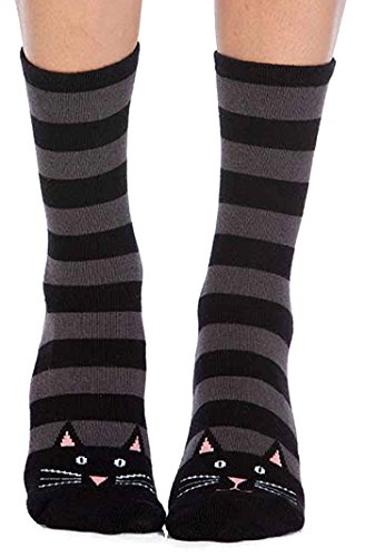 Foot Traffic Cat Slipper Socks