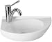 Villeroy & Boch Oblic Handwaschbecken 40 cm, Becken rechts, weiß