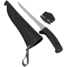 Chicago Cutlery Pursuit 7-1 2-Inch Fillet Knife with Sharpener and Sheath by Chicago Cutlery