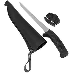 Chicago Cutlery Pursuit 7-1/2-Inch Fillet Knife with Sharpener and Sheath
