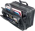 SOLO Wide Body Leather Laptop Brief