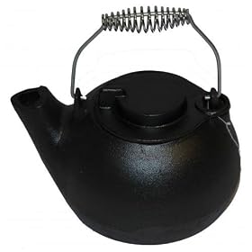Cajun Cookware Seasoned Cast Iron Tea Kettle - 2 Qt. by Cajun Cookware