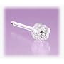 Blomdahl Medical Plastic Earrings - Diamond Crystal