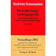 Versicherungsvertragsgesetz