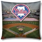 Philadelphia Phillies MLB Photo Real Toss Pillow (18 x 18)