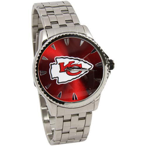 Gametime Kansas City Chiefs Stainless Steel Watch