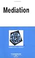 Mediation in a Nutshell (Nutshell Series)
