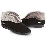 Acorn Womens Chinchilla Bootie II Slippers