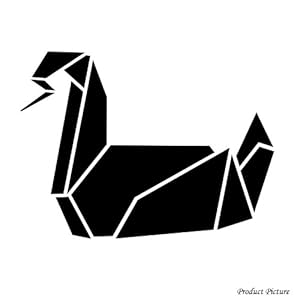 Origami Swan (18 cm x 13 cm) Choose colour 18 colours in stock