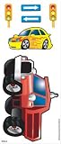 SandyLion Mini Wall Stickers: Transportation