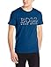 BOSS Hugo Men's UPF 50+ Swim Shirt, Navy Blue, Medium