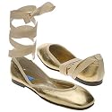 HOLLYWOULD Women's Audrey (Gold Leather 37.0 M)