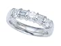 0.85 cttw Karina B(tm) Baguette Diamonds Band LIFETIME WARRANTY