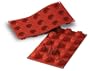 Flexible Silicone Bakeware: Narcissus 0.78 Oz, 1.73" Dia x 0.98" High, 15 Cavities