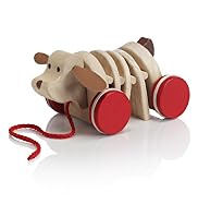 My First Wooden Pull Along Dog Toy