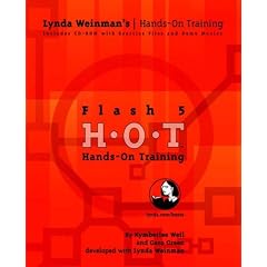 Flash 5, w. CD-ROM (Lynda Weinman's Hands-On Training)